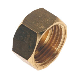 Šešiakampis žalvarinis dangtelis F 3/8" 80870