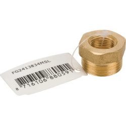 Žalvarinis reduktorius F 3/8" x M 3/4" FG2413834MSL