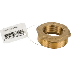 Žalvarinis reduktorius F 1 1/4" x M 2" FG2411142MSL