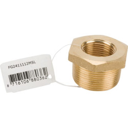 Žalvarinis reduktorius F 1" x M 1 1/2" FG2411112MSL