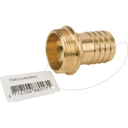 Žalvarinė žarnos jungtis 32 mm x M 1 1/4" FG5211432MSL