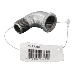 Alkūnė, vidinis/išorinis, cinkuota 3/8" FG9238L