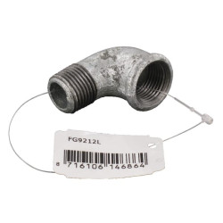 Alkūnė, vidinis/išorinis, cinkuota 1/2" FG9212L