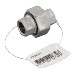 Jungtis su vidine sriegiu, cinkuota 3/8" FG34038L