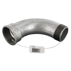 90° alkūnė, vidinis/išorinis, cinkuota, 2" FG12L