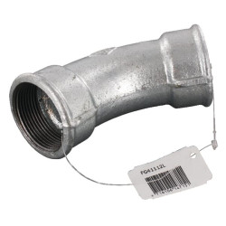 Alkūnė 45° cinkuota 2xF 1 1/2" FG41112L