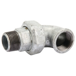 90° cinkuota jungtis F/M 1" FG971