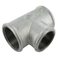 T formos jungtis, cinkuota 1 1/2"x1 1/4" FG130112114