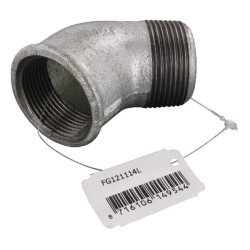 Alkūnė 45° vid./išor. zin. 1 1/4" FG121114L