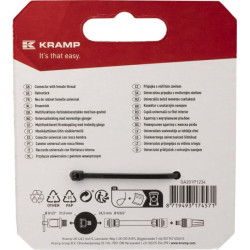 Jungtis su vidiniu sriegiu 1/2''-3/4'' GA201P1234