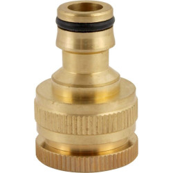 Žalvarinė čiaupo jungtis su vidiniu sriegiu, 1/2" - 3/4" DY8024C 1731128024