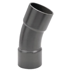 PVC alkūnė 22,5° 140 mm 7140522