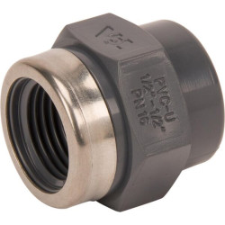 Adapterio įvorė 1/2" x F 1/2" PVC7SOC12F