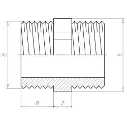 Spenelis 2xM 1/2" 7012065
