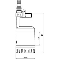 Siurblys Nova up 180 M-NA DAB60160026