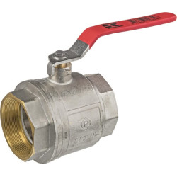 Rutulinis vožtuvas BSP 2x vidinis 3" sriegis + nerūdijančio plieno rankena KS3FKR