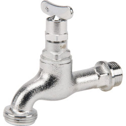 Prancūziško modelio chromuotas 1/2 colio AVFC1234 čiaupas