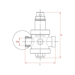 Slėgio reduktorius 3/4" WK60034