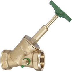 SSVE uždarymo čiaupas 45° + sriegis 1 1/2" SSVE112