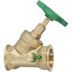 SSVE uždarymo čiaupas 45° + sriegis 1 1/4" SSVE114