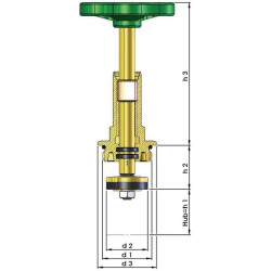 SSV viršutinė dalis 1 1/2" SSV9112