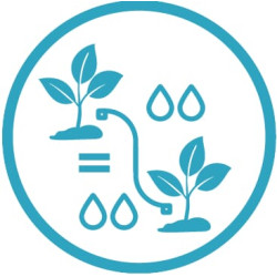 Mikrolašelinio drėkinimo rinkinys (35 augalams) GA13455