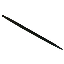 Krautuvo dantis, tiesus, žvaigždės formos, 35x900mm, smailus galas su M22x1,5mm veržle, mėlynas, FST FT21