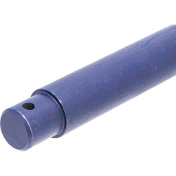 Krautuvo dantis, tiesus, žvaigždės formos 45x1040 mm, smailus galas su Ø10,2 ritininiu kaiščiu, juodas, FST FT488823