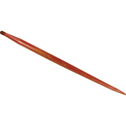 Krautuvo dantis, tiesus, žvaigždės formos 45x1020 mm, smailus galas su M27x1,5 mm veržle, raudonas 23501500ET