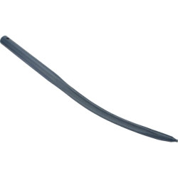 Krautuvo dantis, lenktas, žvaigždės formos, 35x640 mm, smailus galas su Ø10,5 ritininiu kaiščiu, juodas, FST 9186931401