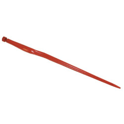 Siloso dantys, alkūniniai: 38 mm žvaigždės formos, 36x800 mm, smailus galas su M20x1,5 mm veržle, raudoni, SHW KT8E