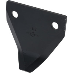 Trikampio formos tiektuvo vežimėlio peilis, pakreiptas 45° kampu, frezavimo būgnui, VM SF 60644511