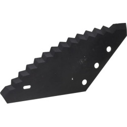 Šėrimo vežimėlio peilis, kietmetalio, 528x274x6mm, Ø 22mm, 5190FM01134M1C