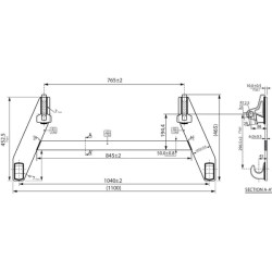 Adapterio plokštė pilnai sukomplektuota FT2102