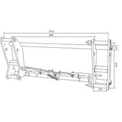 Greito keitimo rėmas FT2065