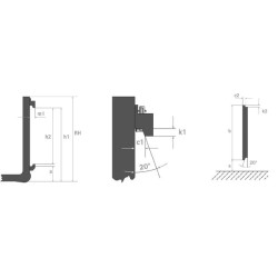 Padėklų šakės 80x40x1100 W2AB11008