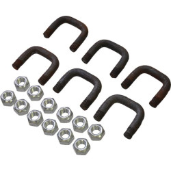 U formos varžtai (6 vnt.) Ø10 mm 10019010