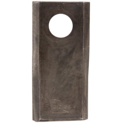 Šienapjovės peilis kairysis 105x48x4,3 mm, skylė Ø20 mm, tinka Kuhn 25 vnt. pakuotėms, K6801410KR