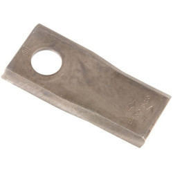 Šienapjovės peilis kairysis 105x48x4,3 mm, skylė Ø20 mm, tinka Kuhn 25 vnt. pakuotėms, K6801410KR