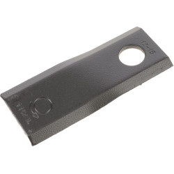 Vejapjovės peilis kairysis 115x45x4mm, skylė Ø18.25mm, tinka Kuhn/John Deere/New Holland, 25 vnt. pakuotėje, 55906000KR