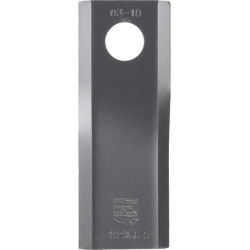 Šienapjovės peilis kairysis 122x45x4mm, skylė Ø18.25mm, tinka Kuhn/Claas/John Deere/New Holland, 25 vnt. pakuotėje, 56451200KR