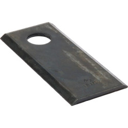 Vejapjovės peilis kairysis/dešinysis, 108x48x4mm, anga Ø19mm, tinka Fortschritt 03104179504KR