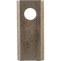 Vejapjovės peilis K/D 108x48x3mm, anga Ø21mm. Tinka Galfre/Marangon/New Holland 25 vnt. pakuotėje 108D21KR.