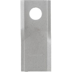 Vejapjovės peilis RH 107x45x4mm, skylė Ø18.25mm, tinka Kuhn/John Deere/New Holland, 25 vnt. pakuotėje, 55903310KR