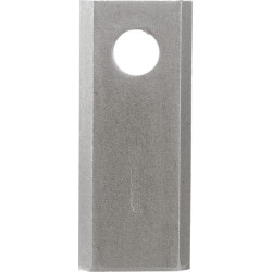 Vejapjovės peilis LH/RH 114x48x4mm anga Ø19mm Tinka Kongskilde JF/Stoll 25 pack 13800027KR