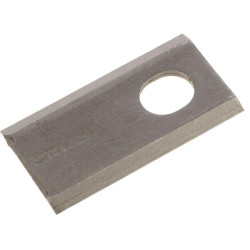 Vejapjovės peilis K/D 93x50x4mm ovalus skersmuo 24.0x20.0mm Tinka Kongskilde JF/Stoll 25 vnt. pakuotė 13800001KR