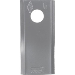 Šienapjovės peilis kairysis 95x45x3,5 mm, skylė Ø16,25 mm, tinka Kuhn 25 vnt. pakuotėms 56151210