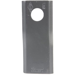 Šienapjovės peilis RH 107x45x4mm, skylė Ø18.25mm, tinka Kuhn 25 vnt. pakuotėms 55903310