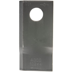 Vejapjovės peilis RH 102x48x4mm, anga Ø19mm, tinka Fella 140692