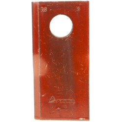 Vejapjovės peilis RH 100x47x4mm, anga Ø18.50mm, tinka Lely 4122019960